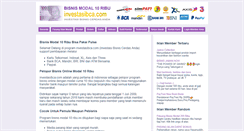 Desktop Screenshot of investasibca.com